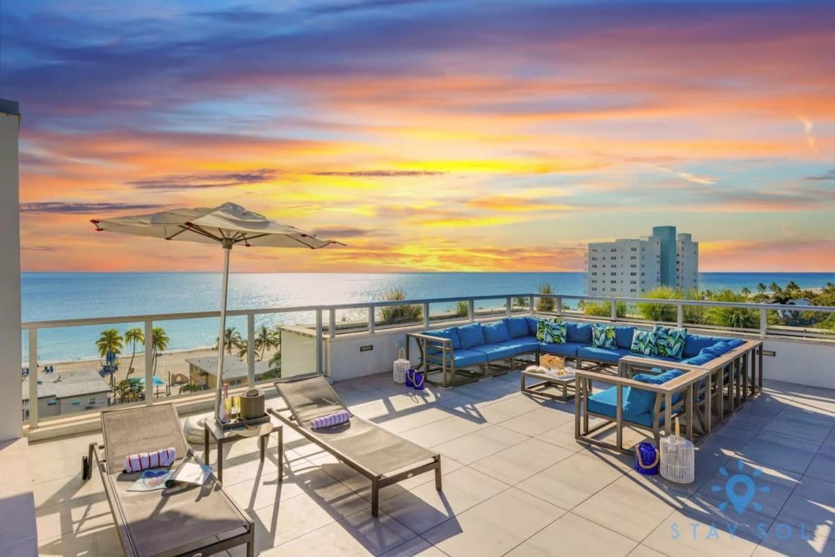 Near Beach - Rooftop Pool - Hot Tub - Broad-Walk Hollywood Zewnętrze zdjęcie