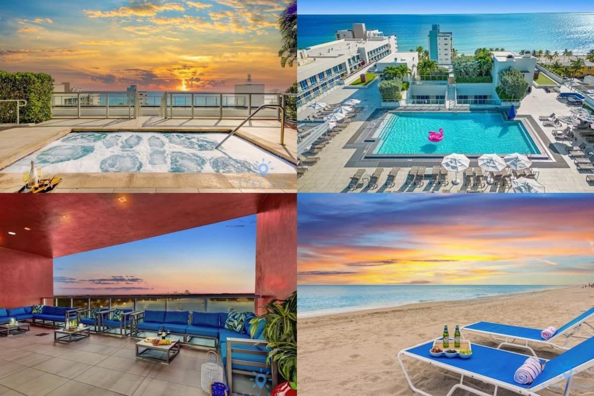 Near Beach - Rooftop Pool - Hot Tub - Broad-Walk Hollywood Zewnętrze zdjęcie
