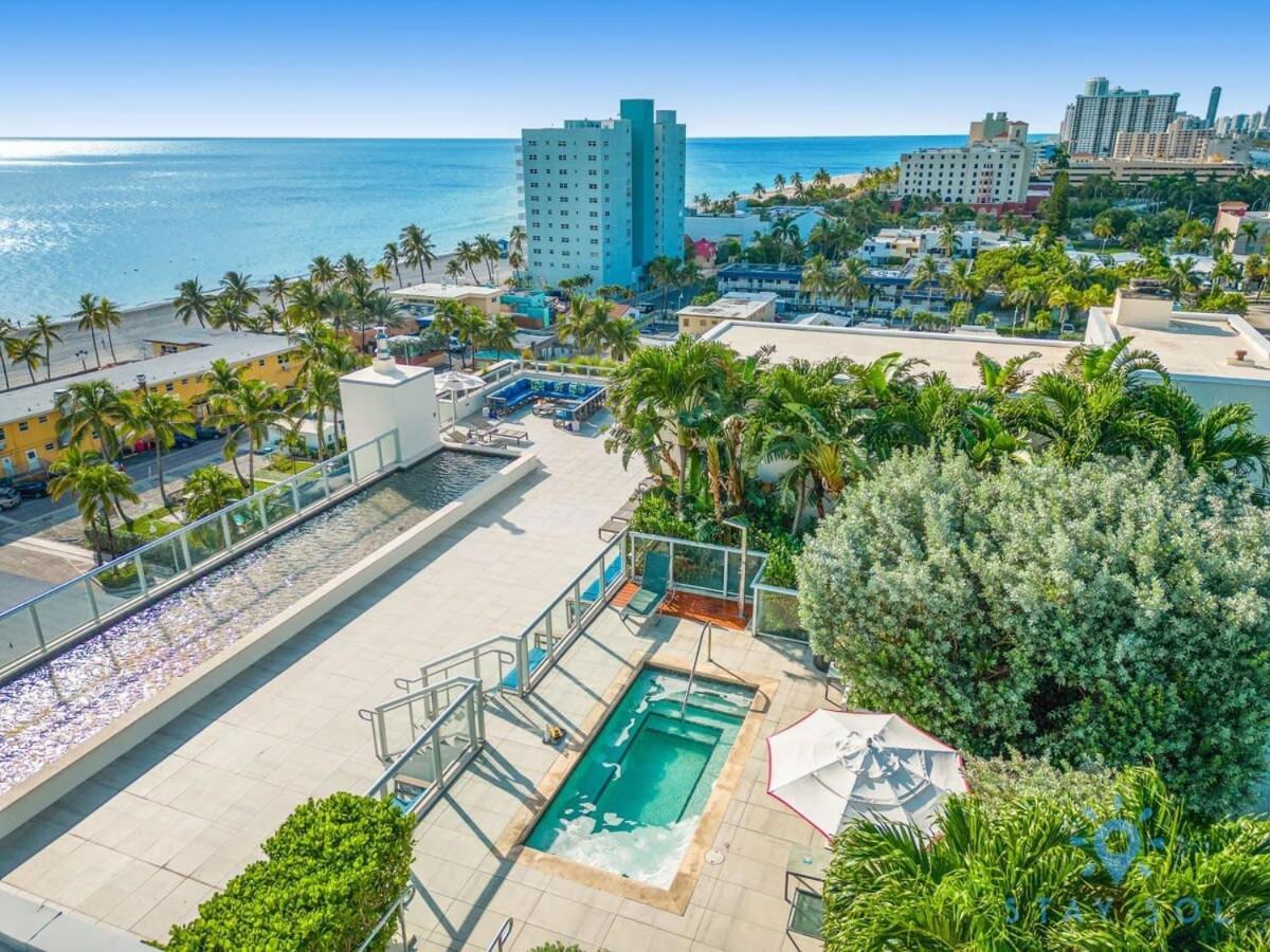 Near Beach - Rooftop Pool - Hot Tub - Broad-Walk Hollywood Zewnętrze zdjęcie